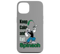 Popeye The Sailor Man Keep Calm & Eat Spinach Bande dessinée rétro Coque pour iPhone 13