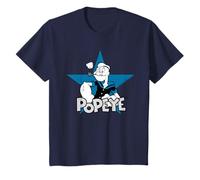 Popeye The Sailor Man Pop Art Star, Bande dessinée rétro pour Enfants T-Shirt
