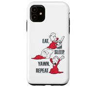 Popeye The Sailor Man Swee'Pea Eat Sleep Yawn Repeat Coque pour iPhone 11