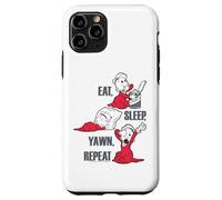 Popeye The Sailor Man Swee'Pea Eat Sleep Yawn Repeat Coque pour iPhone 11 Pro