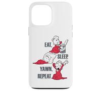 Popeye The Sailor Man Swee'Pea Eat Sleep Yawn Repeat Coque pour iPhone 13 Pro Max