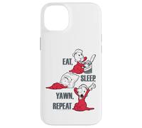 Popeye The Sailor Man Swee'Pea Eat Sleep Yawn Repeat Coque pour iPhone 14 Plus