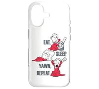 Popeye The Sailor Man Swee'Pea Eat Sleep Yawn Repeat Coque pour iPhone 17