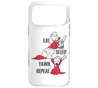 Popeye The Sailor Man Swee'Pea Eat Sleep Yawn Repeat Coque pour iPhone 17 Pro Max