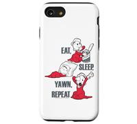 Popeye The Sailor Man Swee'Pea Eat Sleep Yawn Repeat Coque pour iPhone SE (2020) / 7/8