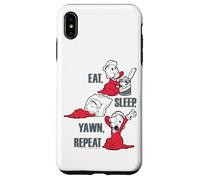 Popeye The Sailor Man Swee'Pea Eat Sleep Yawn Repeat Coque pour iPhone XS Max