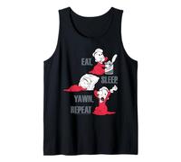 Popeye The Sailor Man Swee'Pea Eat Sleep Yawn Repeat Débardeur