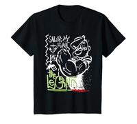 Popeye The Sailor Man The Legend Graffiti, Bande dessinée rétro pour Enfants T-Shirt