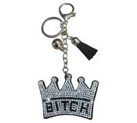 Popfizzy Porte-clés à strass pour femmes et filles, breloques pour sac à main, cadeaux d'anniversaire pour elle, porte-clés pour sac à dos, charmes pour sac, One Size