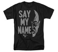Popfunk Breaking Bad Say My Name Unisex T Shirt, Black Mixte