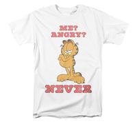 popfunk Garfield Whatevs Unisex T Shirt, White, Blanc, S Mixte