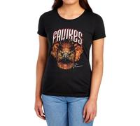 Popfunk Harry Potter Fawkes The Phoenix Flames T-Shirt pour Femme