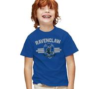 Popfunk Harry Potter Ravenclaw Quidditch Bar T-Shirt pour Enfant, Bleu Roi, 9-11 Ans