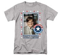 popfunk Tommy Boy Callahan for President 2024 Unisex T Shirt, Heather, Athletic chiné, L Mixte