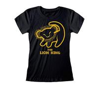 Popgear Fitted T-Shirt, Noir, M Femme