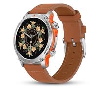 Popglory 1,43" AMOLED Montre Connectée, 110+ Sports Smartwatch Femme Homme avec Appel Bluetooth, Fréquence Cardiaque, Tension Artérielle, SpO2, Sommeil, Pression, Fitness Tracker pour Android iOS