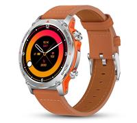 Popglory 1,43" AMOLED Montre Connectée, 110+ Sports Smartwatch Femme Homme avec Appel Bluetooth, Fréquence Cardiaque, Tension Artérielle, SpO2, Sommeil, Pression, Fitness Tracker pour Android iOS