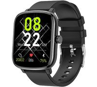 Popglory Montre Connectée Femme Homme, Smartwatch Cardiofrequencemètre Moniteur de Sommeil Pression Artérielle 100 Modes Sportifs Compatible Android iOS pour Homme Femme Montre Intelligente