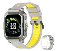 Popglory Montre Connectée Homme avec Appels Bluetooth, 1,91'' Sportifs Militaire Smartwatch Tracker d'Activité Fréquence Cardiaque Sommeil Montre Intelligente 100+ Modes Sportifs, Podomètre Bracelet