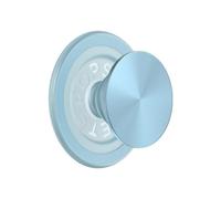 PopSockets: PopGrip Round pour MagSafe - Anneau Adaptateur pour MagSafe Inclus - Support et Poignée pour Smartphone et Coques avec Un Top Interchangeable - Aluminum Blue Sigh