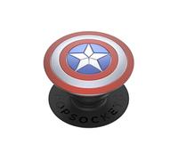 PopSockets PopGrip - Enamel Captain America Shield - Support & grip smartphone/tablette - Multicolore