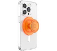 Popgrip Round Pour Magsafe Anneau Adaptateur Pour Magsafe Inclus Support Et Poignée Pour Smartphone Et Coques Avec Un Top Interchangeable - Orange Zest[Mag5290066]