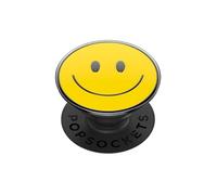 PopGrip Smartphone Maintien et Support Vidéo Design smiley Jaune