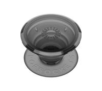 PopSockets - PopGrip support/grip smartphone/tablette - Top interchangeable - Translucent Black Smoke