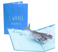 PopLife Carte pop-up 3D à bosse pour parent et enfant - Cadeau de fête des mères, anniversaire, remise de diplôme - pour maman, pour fille, pour fils, pour parent, pour papa
