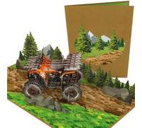 PopLife® Carte pop-up 3D pour fête des pères, anniversaire, remise de diplôme, félicitations, départ à la retraite, anniversaire de mariage - pour mari, fils, père, frère, ami, sœur