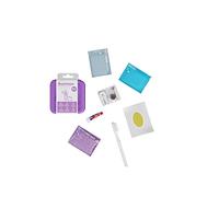 POPme, Kit d'Accessoires Business, Set de Voyage, Lingettes, Crème pour les Pieds, Pansement pour Ampoules, Set de Couture, Gel Mains, Brosse à Dents, Dentifrice