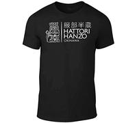 POPO Hattori Hanzo Men T-Shirt - Inspired by Kill Bill Film Funny T Shirt Samurai Sword