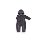 POPOLINI Combinaison bébé en laine polaire gris | 62-68