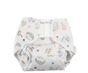 Popolini Couvre-couche Woodland Sur-pantalon respirant avec protection anti-fuite et fermeture Scratch (L 9-15 kg, 1 unité)