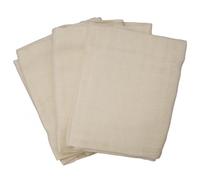 POPOLINI Lot de 3 langes à plier en coton bio GOTS- 80 x 80 cm