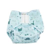 Popollini PopoWrap Dino Sur-pantalon respirant avec fermeture Scratch et protection contre les fuites Taille S (3-6 kg)