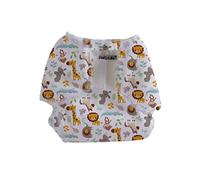 Popollini PopoWrap Sur-pantalon respirant avec fermeture Scratch et protection anti-fuite (S - 3-6 kg)