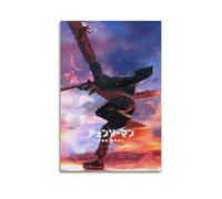 POPOORWQ Poster d'anime Chainsaw Man 15 - Impression sur toile - Décoration murale moderne pour chambre à coucher - 30 x 45 cm
