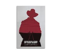 POPOORWQ Poster de film Il était une fois dans l'Ouest - Impression sur toile - Décoration murale moderne pour chambre à coucher - 40 x 60 cm