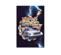 POPOORWQ Poster de film Retour vers le futur - Impression sur toile - Décoration murale moderne pour chambre à coucher - 30 x 45 cm