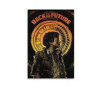 POPOORWQ Poster de film Retour vers le futur - Impression sur toile - Décoration murale moderne pour chambre à coucher - 30 x 45 cm