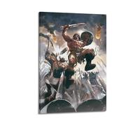 POPOORWQ Poster décoratif sur toile de Conan le Barbare - Impression d'art moderne pour chambre à coucher - 30 x 45 cm