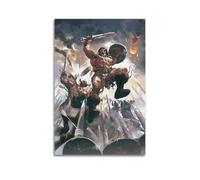 POPOORWQ Poster décoratif sur toile de Conan le Barbare - Impression d'art moderne pour chambre à coucher - 30 x 45 cm