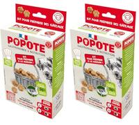 POPOTE - Friandises pour Chien - Recette au Canard - Riche en Protéines Animale - Haute Digestibilité - Fabrication Française - A Cuisiner à la Maison - 1 Sachet de Préparation + 1 Dosette - 200 GR