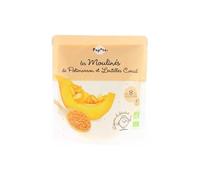 Popote Les Moulinés de Potimarron et Lentilles Corail Dès 8 Mois Bio 180 g