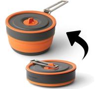 Popote pliable sea to summit frontier collapsible pot 1l