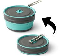 Popote pliable sea to summit frontier collapsible pouring pot 2,2l
