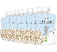 POPOTE Porridge Bio Bébé dès 6 Mois sans sucres ajoutés 10 x 100g