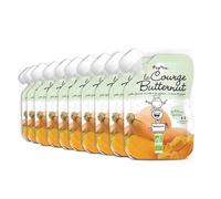 POPOTE - Purée Courge Butternut Bio - Dès 4/6 Mois - Gourde Individuelle 120 g - Recette Lisse, Équilibrée - Première Découverte des Légumes - Format Pratique à Emporter - Pack Familial 10 x 120 g