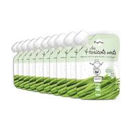 POPOTE - Purée de Haricots Verts Bio - Dès 4/6 Mois - Gourde Individuelle 120g - Recette Lisse, Équilibrée - Première Découverte des Légumes - Format Pratique à Emporter - Pack Familial 10 x 120g